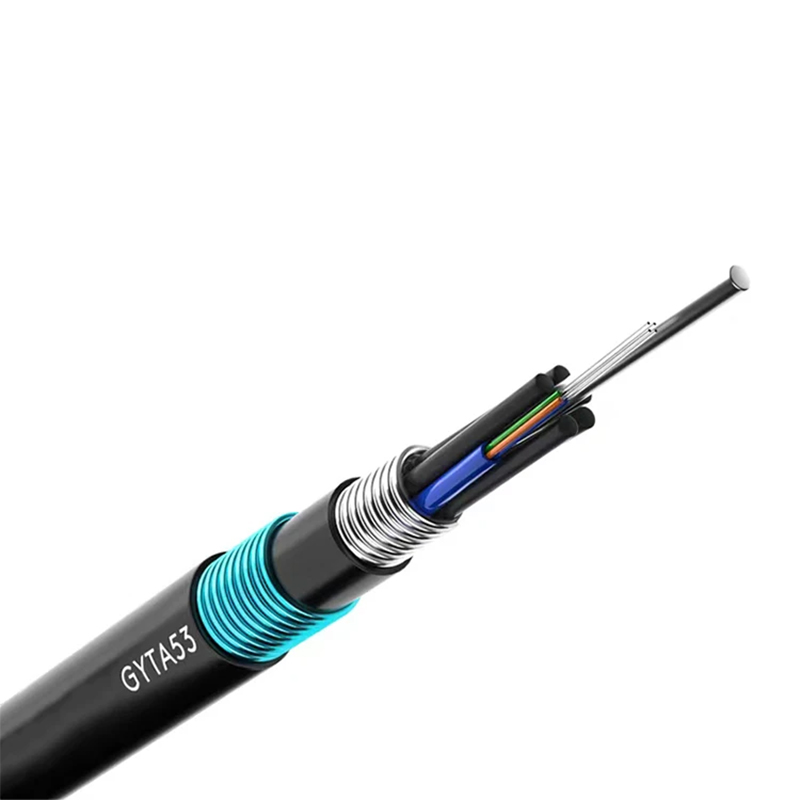 SStranded Loose Tube Double Sheath Optical Fiber Cable GYTA53