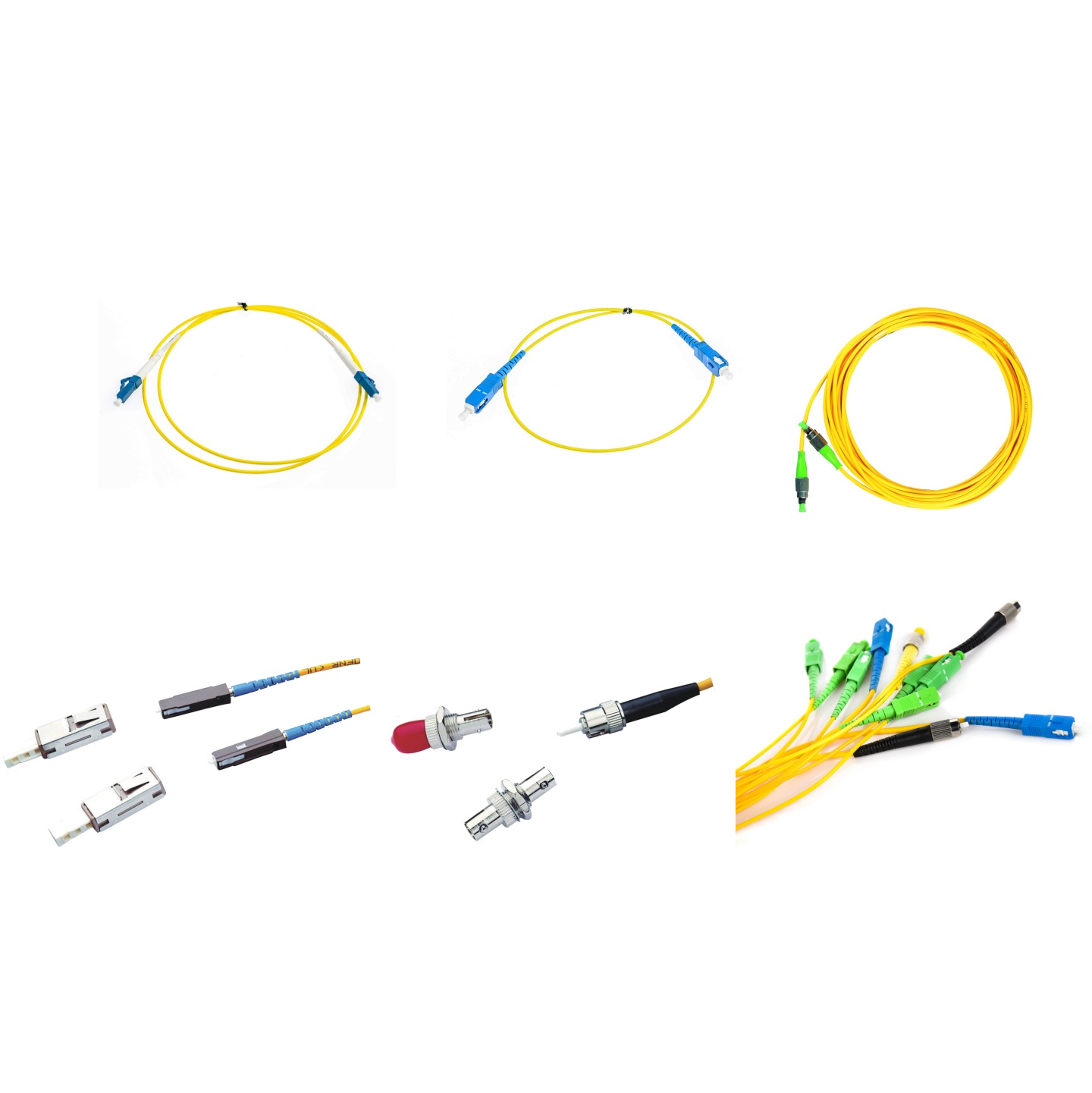 Choosing between different fiber connector types